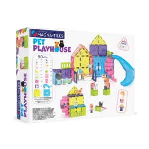 PREORDER MAGNA-TILES Pet Playhouse (50 Piece Set)