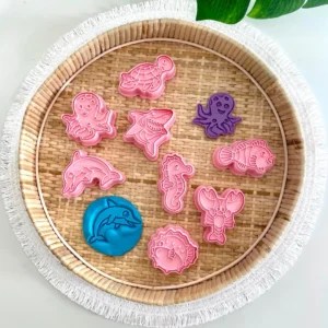 Sea Life Stamper & Cutter Set by Wild Dough