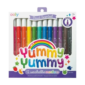Yummy Fruit Scented Washable Markers by Ooly