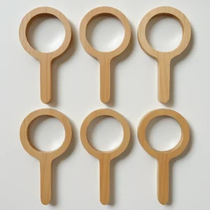 Wooden Magnifying Glasses (Set of 6) by QToys