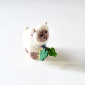 Felt Llama Toy (Small) by Tara Treasures