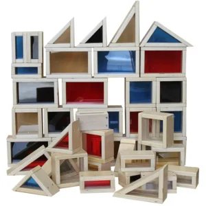 Colour Acrylic Blocks (Set of 40) by Billy Kidz