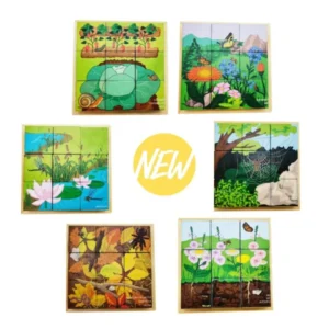 Mini Beasts (6-in-1) Puzzle by Freckled Frog