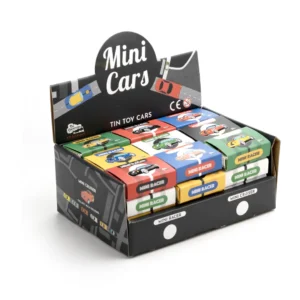 Tin Mini Cars by Tin Treasures