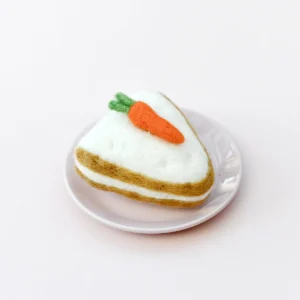 Felt Carrot Cake by Tara Treasures