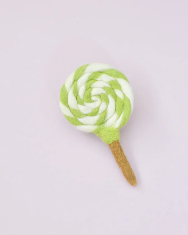 Felt-Green-Lollipop