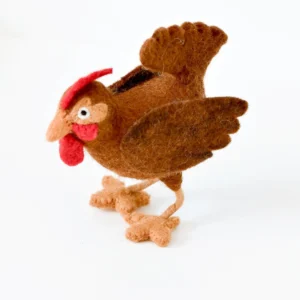 Felt Hen by Tara Treasures