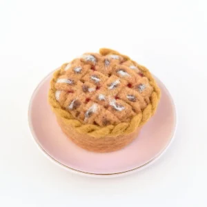 Felt Lattice Apple Pie by Tara Treasures