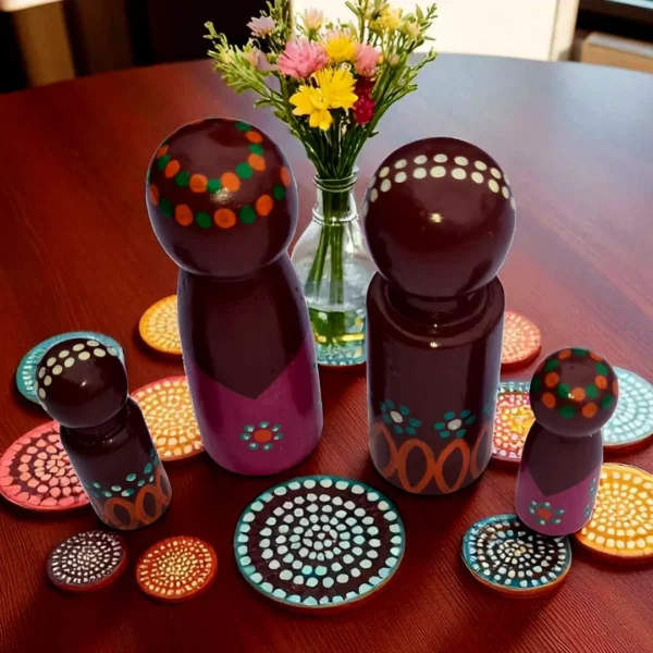 desert bloom peg dolls