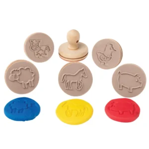 Wooden Dough Stamps (Farm)