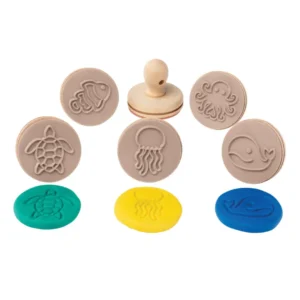 Wooden Dough Stamps (Sea)