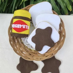 Vegemite Felt Play Food Set by Onika Bali