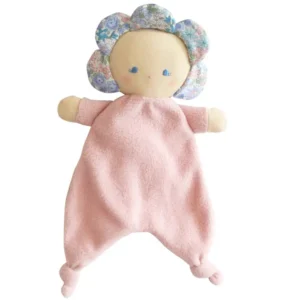 Flower Baby Comforter (29cm) Liberty Blue by Alimrose