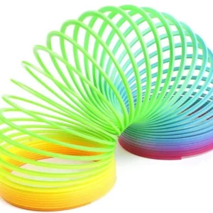 Rainbow Plastic Slinky