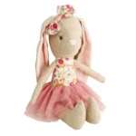 Linen Baby Pearl Bunny Blush by Alimrose