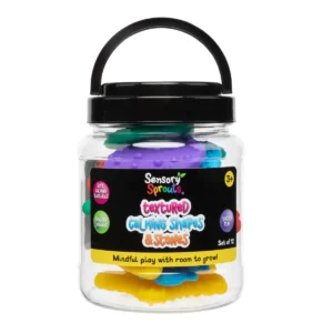 Textured Calming Bright Shapes & Stones