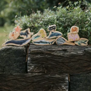 Under the Sea Wooden Blocks by Freckled Frog