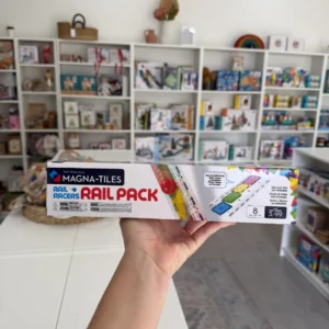 PREORDER Rail Racers Rail Pack (Set of 8) by Magna-Tiles
