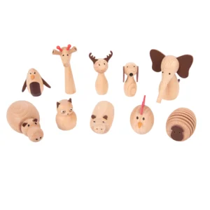 Wooden Animal Friends (Set of 10) by TickiT