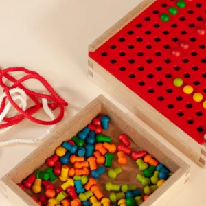 Froebel Peg and Lacing Board by QToys