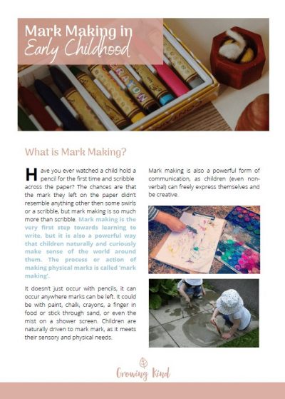 Mark Making